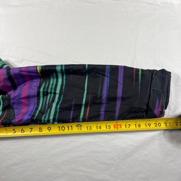 Volcom Ayers Insulated Snow Jacket Womens Small 15000mm Waterproof Multicolor - Picture 4 of 11